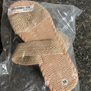 SHEIN size 38 sandals BN!!